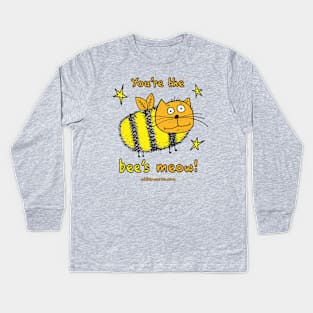 Bee's Meow Color Kids Long Sleeve T-Shirt